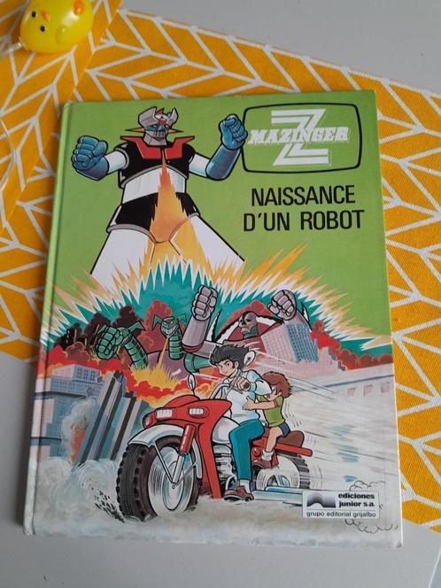 BD MAZINGER " Naissance d'un robot " Éditions Junior 1979, Livres, BD, Utilisé, Une BD, Enlèvement ou Envoi
