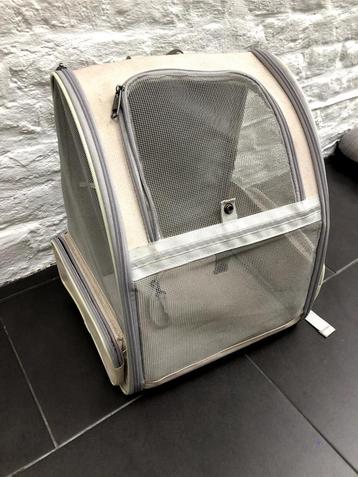 Sac à dos de transport pour chiot, petit chien, chat, en fil, Enlèvement, Utilisé