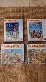 Bundel 4x Comic puzzels – humoristische tekenstijl – complee, Enlèvement, Comme neuf
