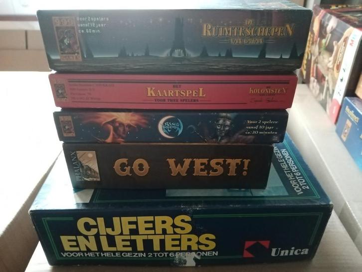 bordspellen, gezelschapsspellen, Hobby en Vrije tijd, Gezelschapsspellen | Bordspellen, Zo goed als nieuw, Ophalen