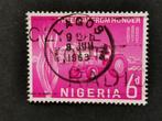 Nigeria 1963 - strijd tegen honger - tractor, mais, Postzegels en Munten, Ophalen of Verzenden, Nigeria, Gestempeld