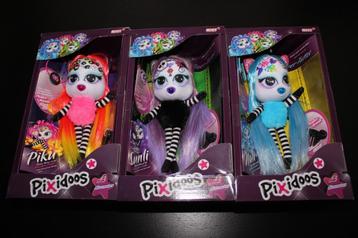 Nici Pixidoos set van 3 poppen STOCKVERKOOP LOT 1 beschikbaar voor biedingen
