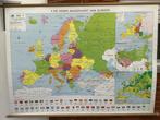 Landkaart europa, Livres, Atlas & Cartes géographiques, Enlèvement, Comme neuf, Europe autre, Carte géographique
