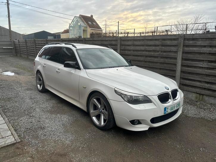 Bmw E61 535d M-pack, Autos, BMW, Particulier, Série 5, Diesel, Automatique, Noir, Enlèvement