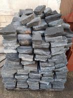 Gebruikte grijze natuursteen., Tuin en Terras, Tegels en Klinkers, Ophalen, Gebruikt, Overige typen, 5 tot 10 m²