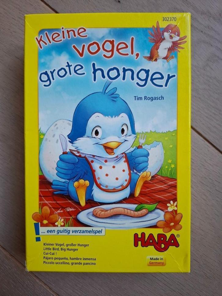 HABA – Kleine vogel, grote honger, Kinderen en Baby's, Speelgoed | Educatief en Creatief, Zo goed als nieuw, Ontdekken, Ophalen of Verzenden