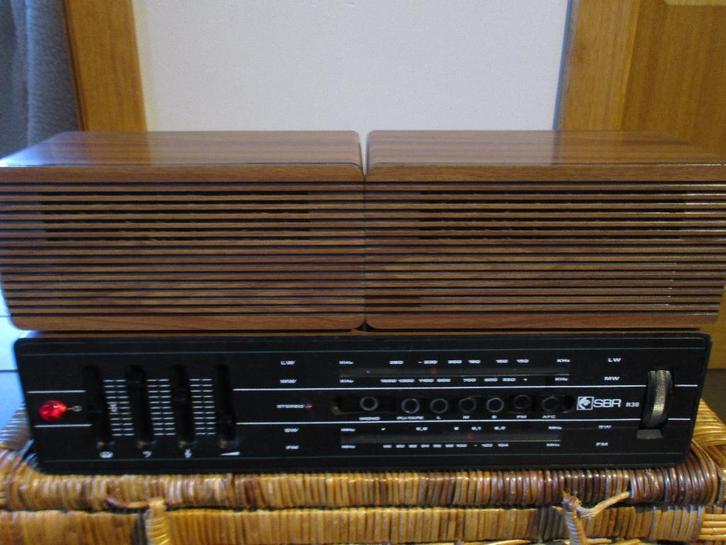 Radio SBR R38 uit 1972, Audio, Tv en Foto, Radio's, Radio, Ophalen of Verzenden