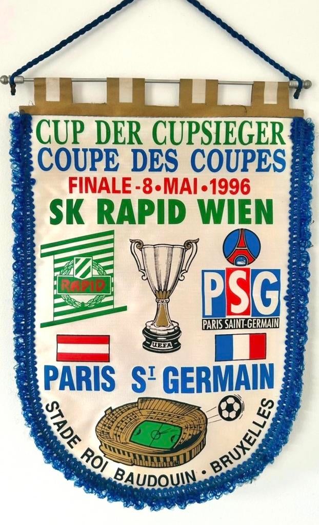 Club Brugge KV grand fanion vintage football pennant wimpel