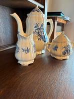 Boch Frères La-Louviere theepot, melkkannetje en suikerpot, Antiek en Kunst, Antiek | Porselein, Ophalen