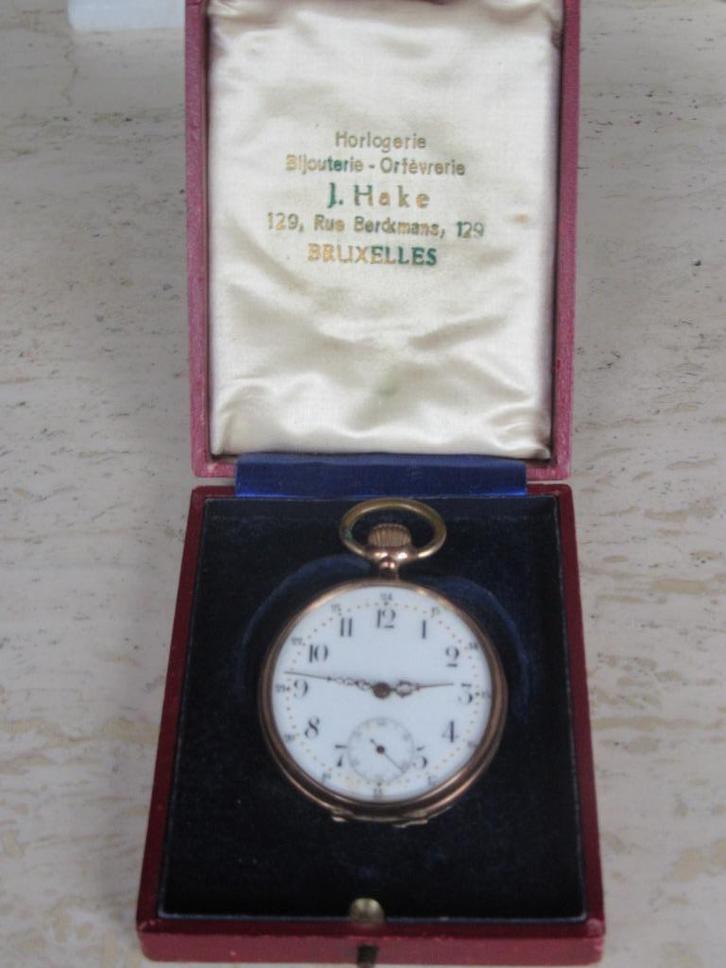 Antieke horloge, Handtassen en Accessoires, Horloges | Antiek, Zakhorloge, Voor 1900, Ophalen of Verzenden