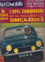 Simca Coupé 1200 S klassieke auto, Verzenden, Gelezen