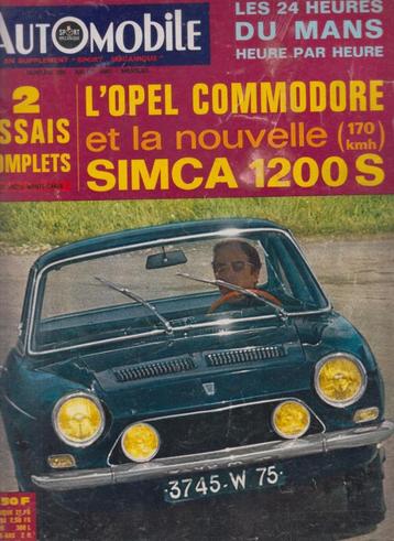 Simca Coupé 1200 S klassieke auto beschikbaar voor biedingen