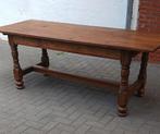 2 oud eiken eettafel / kloostertafel, Antiek en Kunst, Ophalen