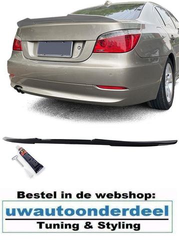 Achterklep Ducktale Spoiler Glans Zwart Voor Bmw 5 Serie E60 beschikbaar voor biedingen