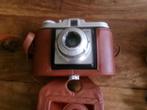 Vintage fotocamera Agfa  incl. leren hoes, Audio, Tv en Foto, Ophalen of Verzenden, Gebruikt, Compact