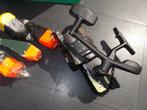 vishengel met molen en geepdobbers, Watersport en Boten, Hengelsport | Algemeen, Ophalen, Gebruikt, Molen