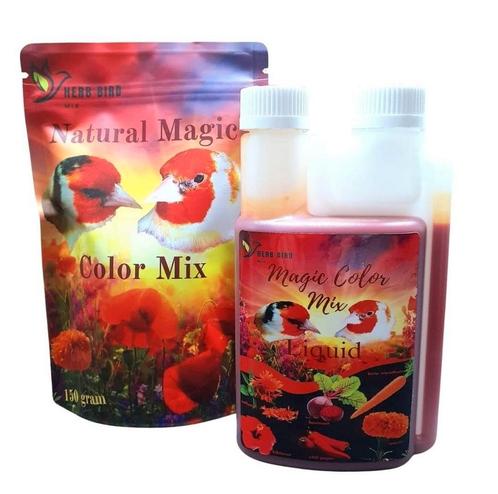 Natural Magic Color Mix Liquid 300ml - Herb Bird Mix, Dieren en Toebehoren, Vogels | Toebehoren, Zo goed als nieuw, Ophalen