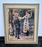 Renoir - schilderij- de schommel- reproductie, Antiek en Kunst, Kunst | Schilderijen | Klassiek, Ophalen