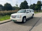 GMC Yukon Denali XL 7 Persoons 2013 6.2 V8  NETTO € 10.700,-, Auto's, Automaat, Wit, Leder, USB