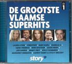 CD De Grootste Vlaamse Superhits CD 1, Cd's en Dvd's, Cd's | Nederlandstalig, Ophalen of Verzenden, Zo goed als nieuw, Pop