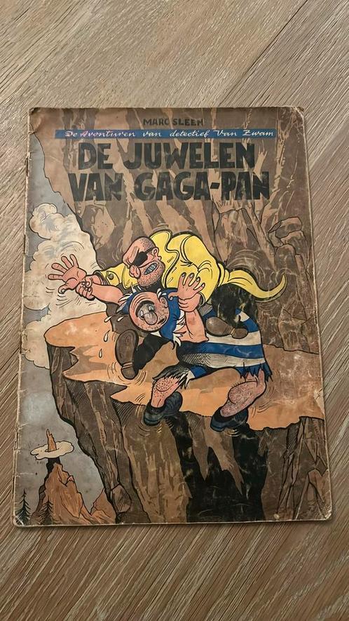 Marc sleen nero juwelen gaga-pan eerste druk 1950, Boeken, Stripverhalen, Gelezen, Ophalen of Verzenden