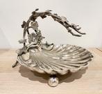 Antiek verzilverde fruitstandaard 1900, Antiek en Kunst, Ophalen of Verzenden, Zilver