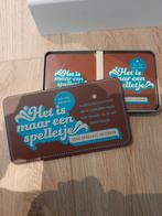 Gezelschapsspel 'Het is maar een spelletje' NIEUW, Enlèvement, Neuf