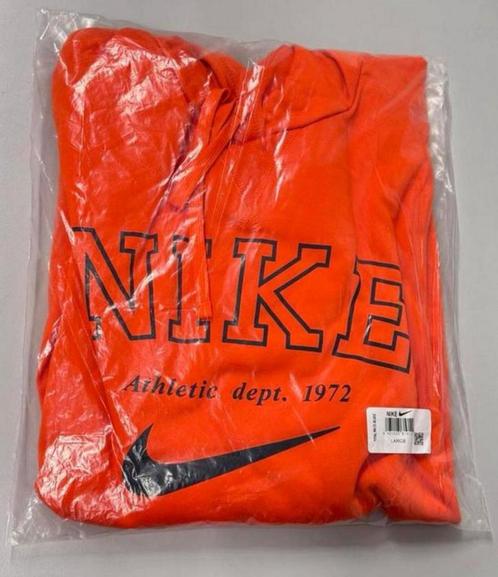 The Nike Hood, hoodie sweater NIEUW thermofit L oranje NEW, Kleding | Heren, Truien en Vesten, Nieuw, Maat 52/54 (L), Oranje, Ophalen of Verzenden