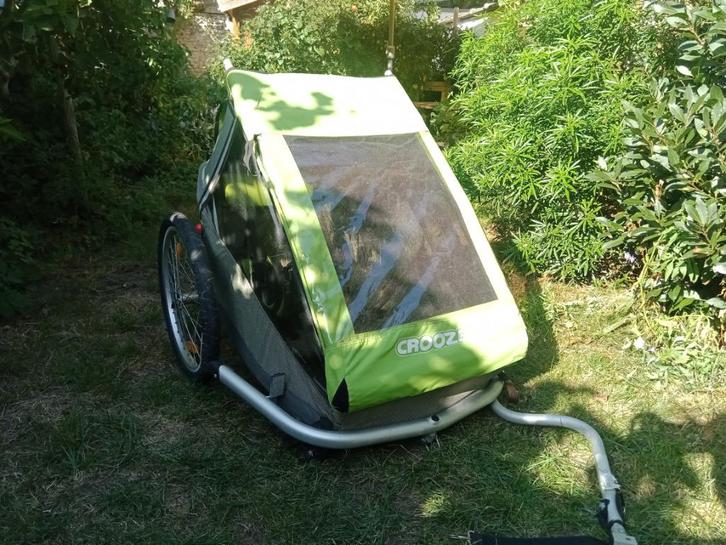 Fietskar Croozer Kids for 2, Fietsen en Brommers, Fietsaccessoires | Aanhangwagens en Karren, Ophalen