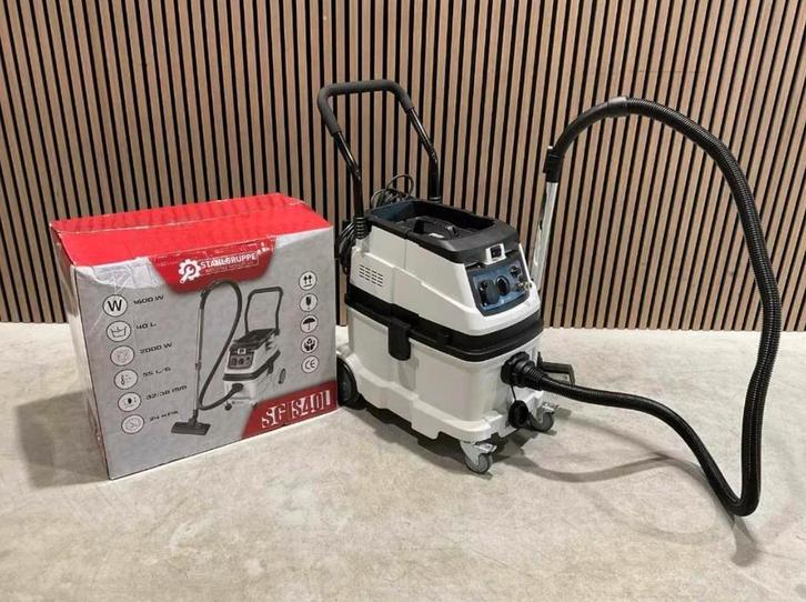 Stahlgruppe 40L bouwstofzuiger en 30L industriële stofzuiger, Doe-het-zelf en Bouw, Reinigingsmachines, Ophalen
