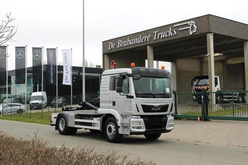 MAN TGM 16.250 4x2 - EURO 6 - 2015 - 167.100 km!! containerw, Auto's, Vrachtwagens, Bedrijf, Te koop, Radio, MAN, Diesel, Euro 6