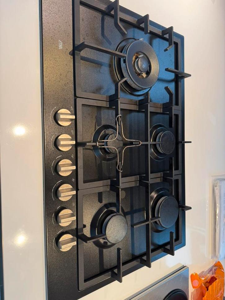 Gas kookplaat 5 pits, Elektronische apparatuur, Fornuizen, Zo goed als nieuw, Gas, Ophalen