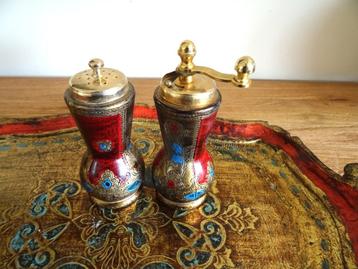 Sublieme peper en zout set florentijnse stijl. Made in Italy beschikbaar voor biedingen