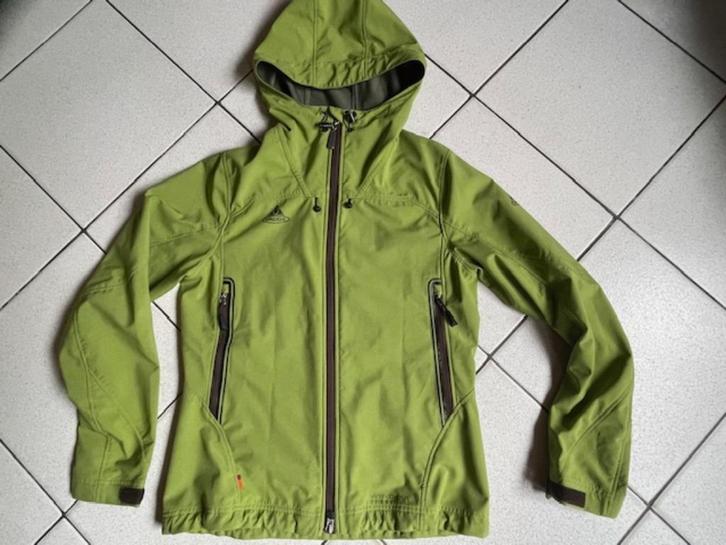 Jas Vaude maat 38, Kleding | Dames, Jassen | Zomer, Gedragen, Maat 38/40 (M), Groen, Ophalen of Verzenden