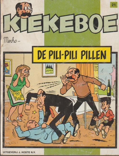 Strip Kiekeboe nr. 21 - De pili-pili pillen., Livres, BD, Enlèvement ou Envoi