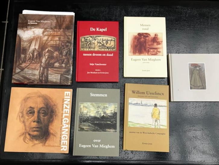 Eugeen Van Mieghem 1875-1930 Antwerpen boeken lot, Boeken, Kunst en Cultuur | Beeldend, Ophalen