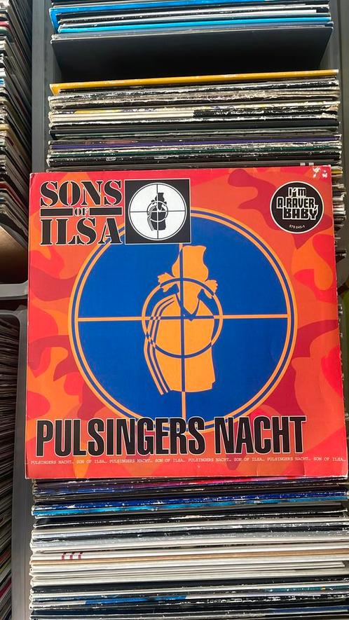 Sons Of Ilsa - Pulsingers Nacht (I'm A Raver, Baby) (12"), Cd's en Dvd's, Vinyl | Dance en House, Gebruikt, Dance Populair, 12 inch