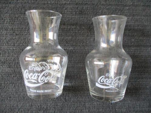 Lot van 2 stuks  zeldzame fijne KANNETJES  COCA -COLA, Verzamelen, Glas en Drinkglazen, Zo goed als nieuw, Overige typen, Ophalen of Verzenden