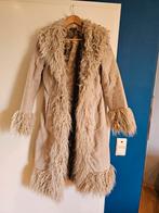 Manteau Afghan long avec doublure en fausse fourrure, Vêtements | Femmes, Vestes | Hiver, Comme neuf, Enlèvement ou Envoi