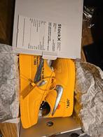 Air force 1 off white univerity gold, Ophalen of Verzenden, Zo goed als nieuw, Sneakers