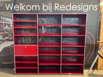 Usm Haller rode kast, 200x 230 beschikbaar voor biedingen