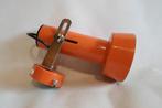 Vintage Spot Oranje, Huis en Inrichting, Lampen | Spots, Ophalen, Gebruikt, Metaal of Aluminium, Vintage Design
