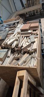 Brandhout eik, steigerhout en delen hardhout, Tuin en Terras, Brandhout, Ophalen