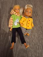 2 kleine popjes, Kinderen en Baby's, Speelgoed | Poppen, Ophalen, Gebruikt, Overige typen