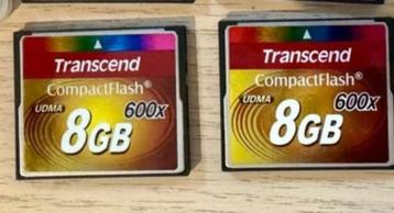 Carte Compact Flash 8 Go 600x, Enlèvement ou Envoi, 8 GB, Comme neuf, Compact Flash (CF)