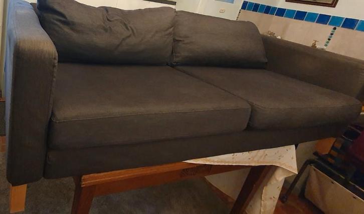 zetel 3 zit Karlstad Ikea, Maison & Meubles, Canapés | Salons, Utilisé, Banc droit, Trois personnes, 200 à 250 cm, 75 à 100 cm