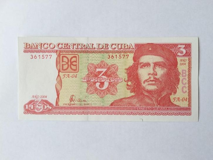 Biljetten of Muntstukken van CHE GUEVARA, Postzegels en Munten, Bankbiljetten | Amerika, Los biljet, Noord-Amerika, Ophalen of Verzenden