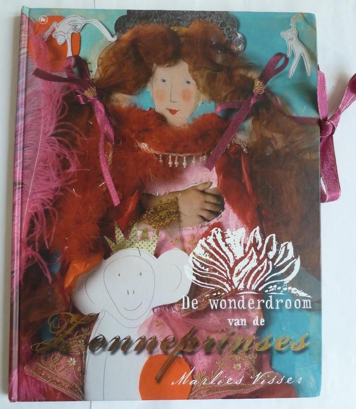 de wonderdroom van de Zonneprinses, Marlies Visser, Boeken, Kinderboeken | Kleuters, Zo goed als nieuw, Fictie algemeen, 4 jaar