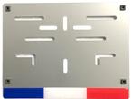 Porte-plaque immatriculation avec drapeau français, Autos : Divers, Supports de plaque d'immatriculation, Enlèvement ou Envoi