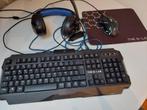 G-LAB Set muis keyboard headset, Informatique & Logiciels, Comme neuf, Azerty, Clavier gamer, Enlèvement